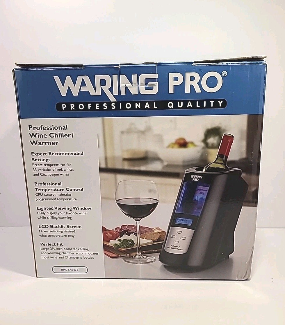 Waring Pro - Professional Wine Chiller / Warmer Vineyards RPC175WS