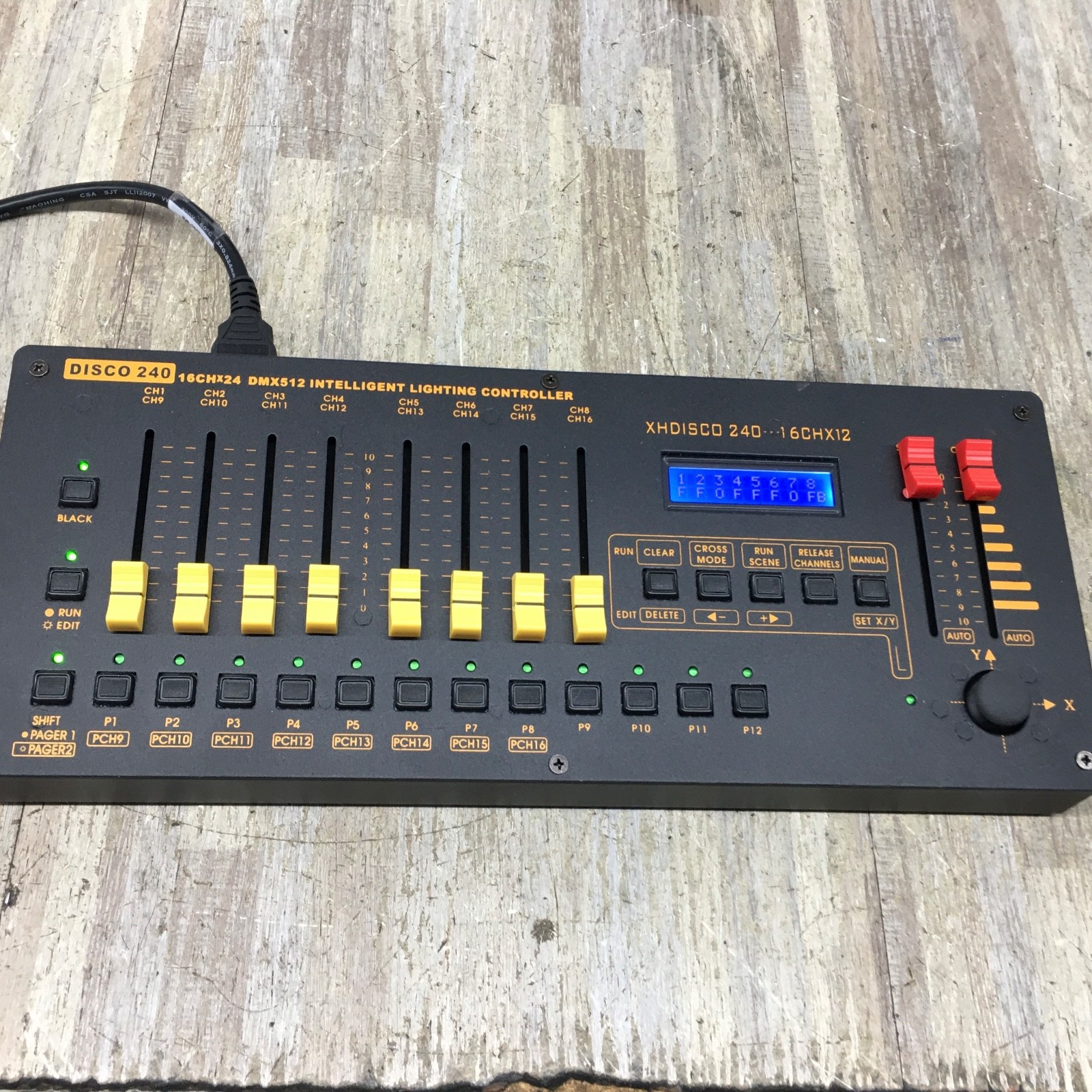 Disco 240 DMX512 xhdisco 240-16chx12 intelligent controller nice