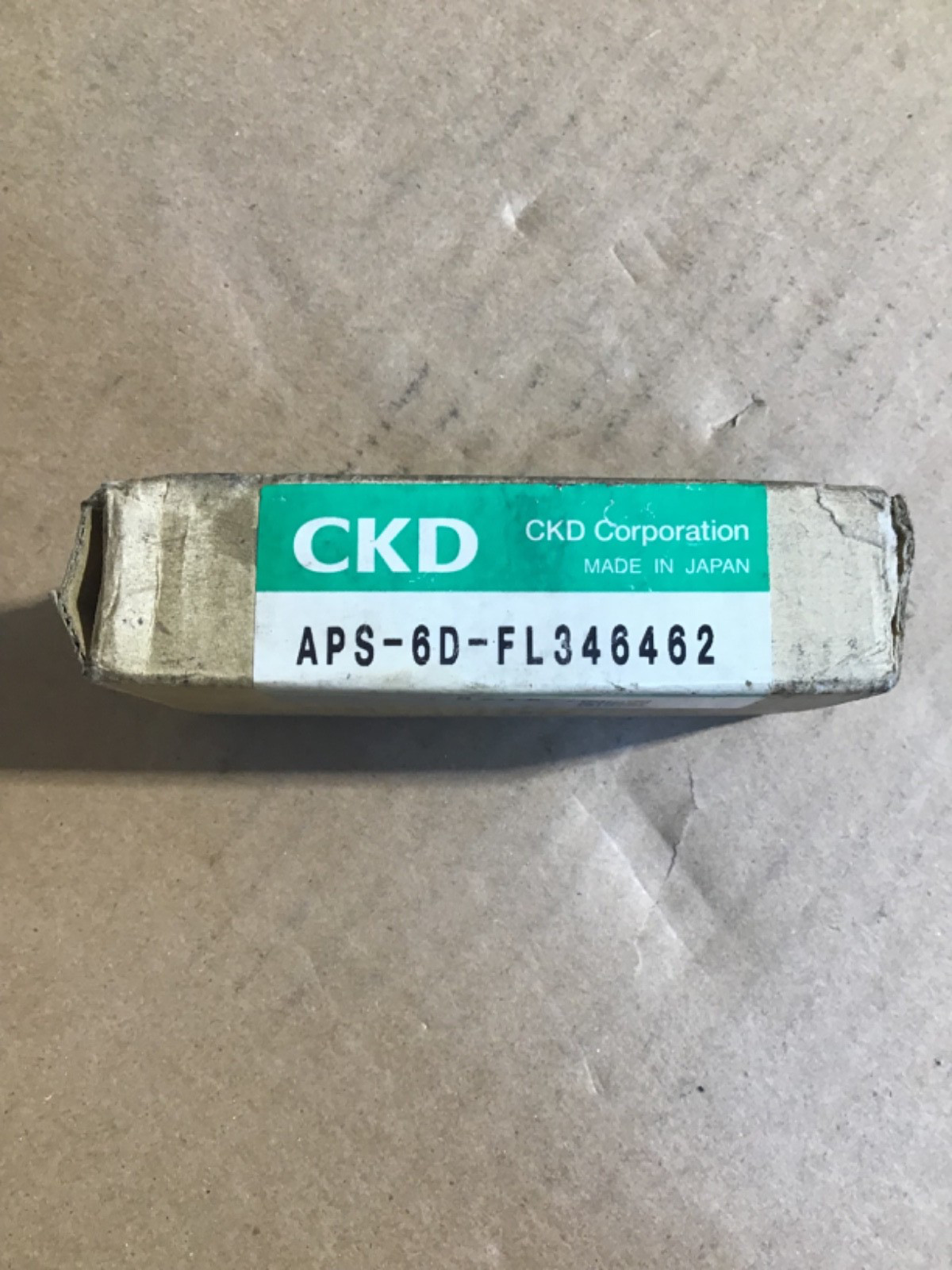 CKD CORP. APS-6D-FL 346462 MECHANICAL PRESSURE SWITCH.  NEW IN BOX