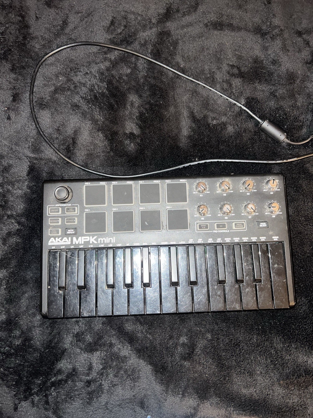 Akai MPK mini 25-Key MIDI Keyboard Controller w/ Pads, Rotary, USB