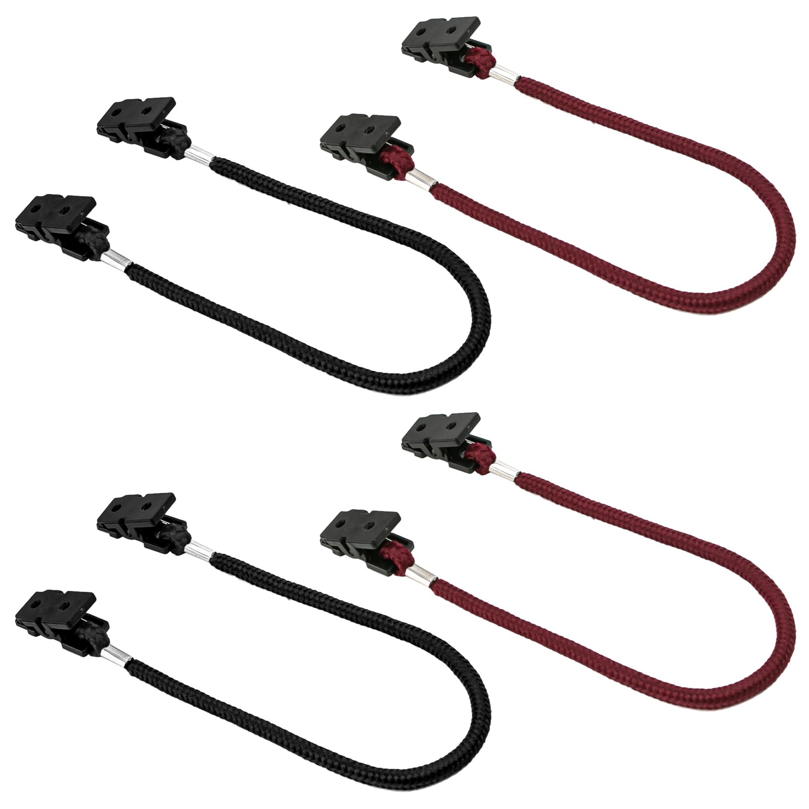 4 Pieces Windproof Hat Strap Clip Keeper Clips for Baseball Cap, Sailing, and...