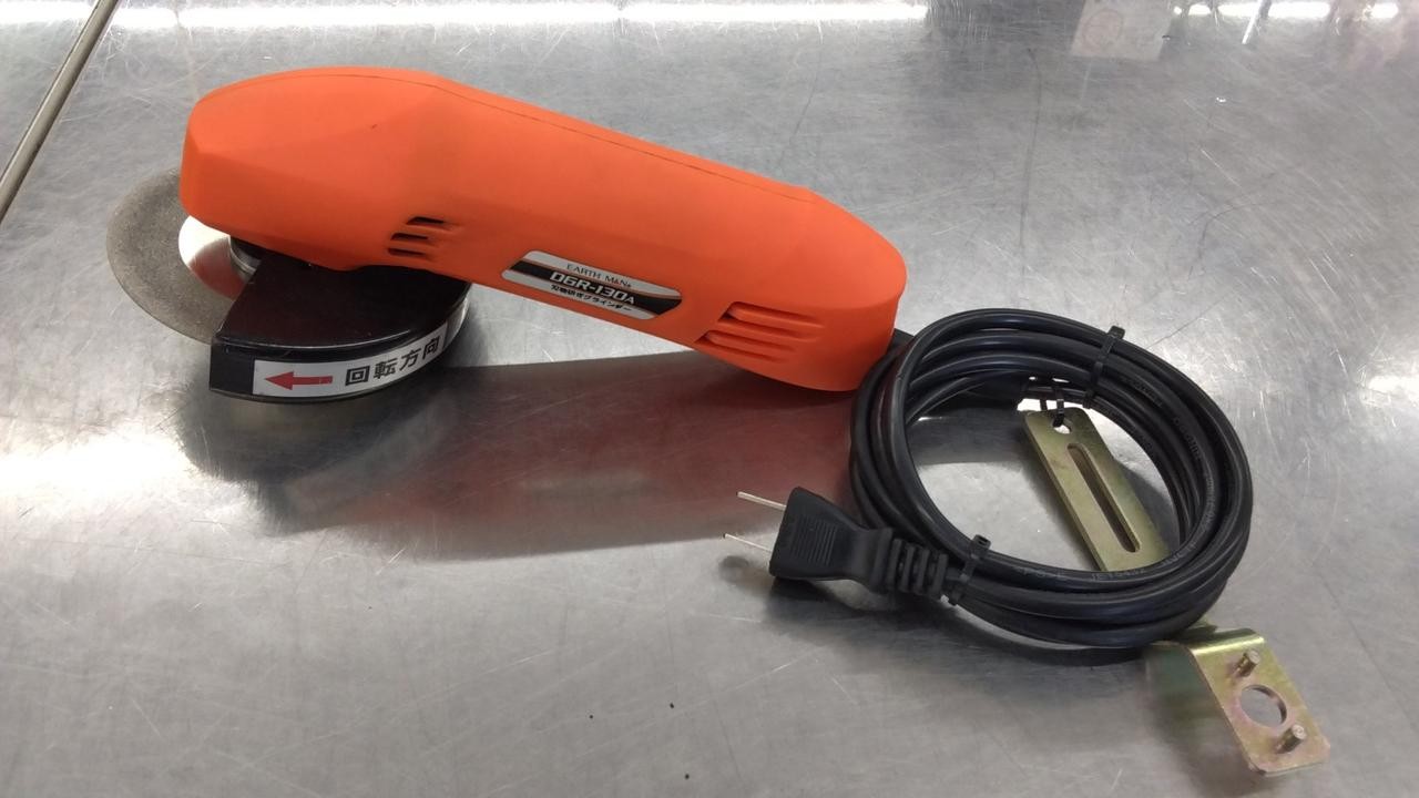 EARTHMAN Blade Sharpener Bench Grinder Electric Tool Used Japan