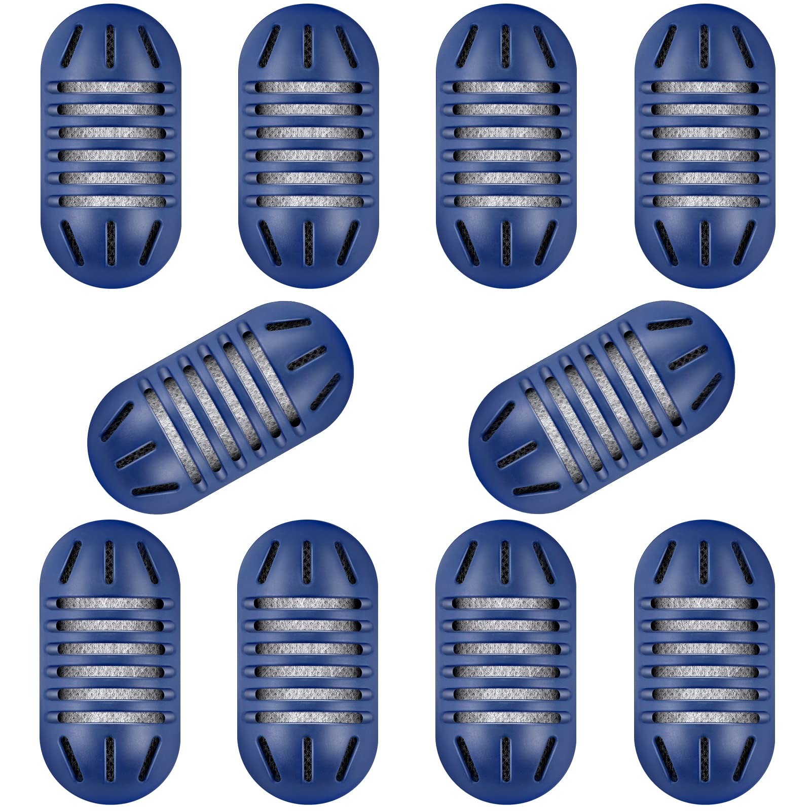 Techecook 10Pack Demineralization Height: 1.8", diameter: 0.9", Blue