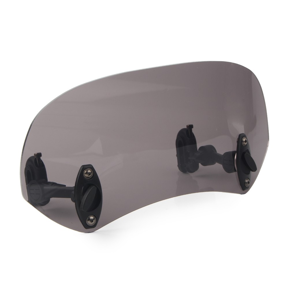 Universal Adjustable Windshield Clip On Extension Spoiler Wind Deflector Motor