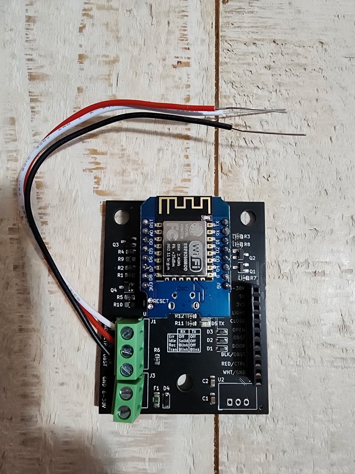 Ratgdo alternative v2.50 w/o transformer Chamberlain - Home Assistant- Home Kit