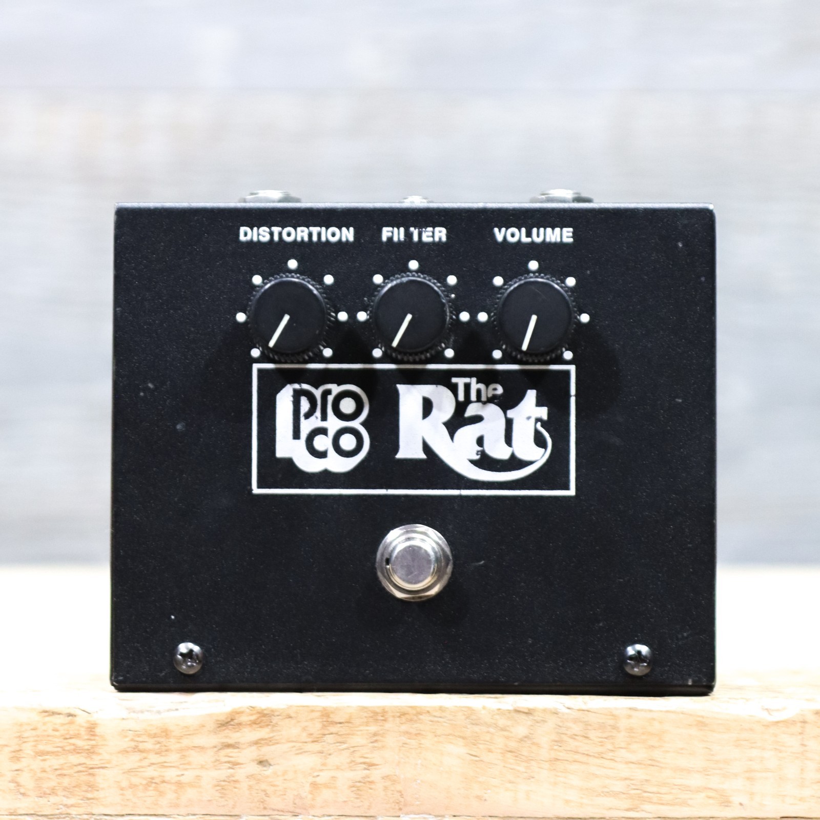 ProCo The Rat Vintage Big Box Reissue OP07DP Distortion Effect Pedal w/Cable