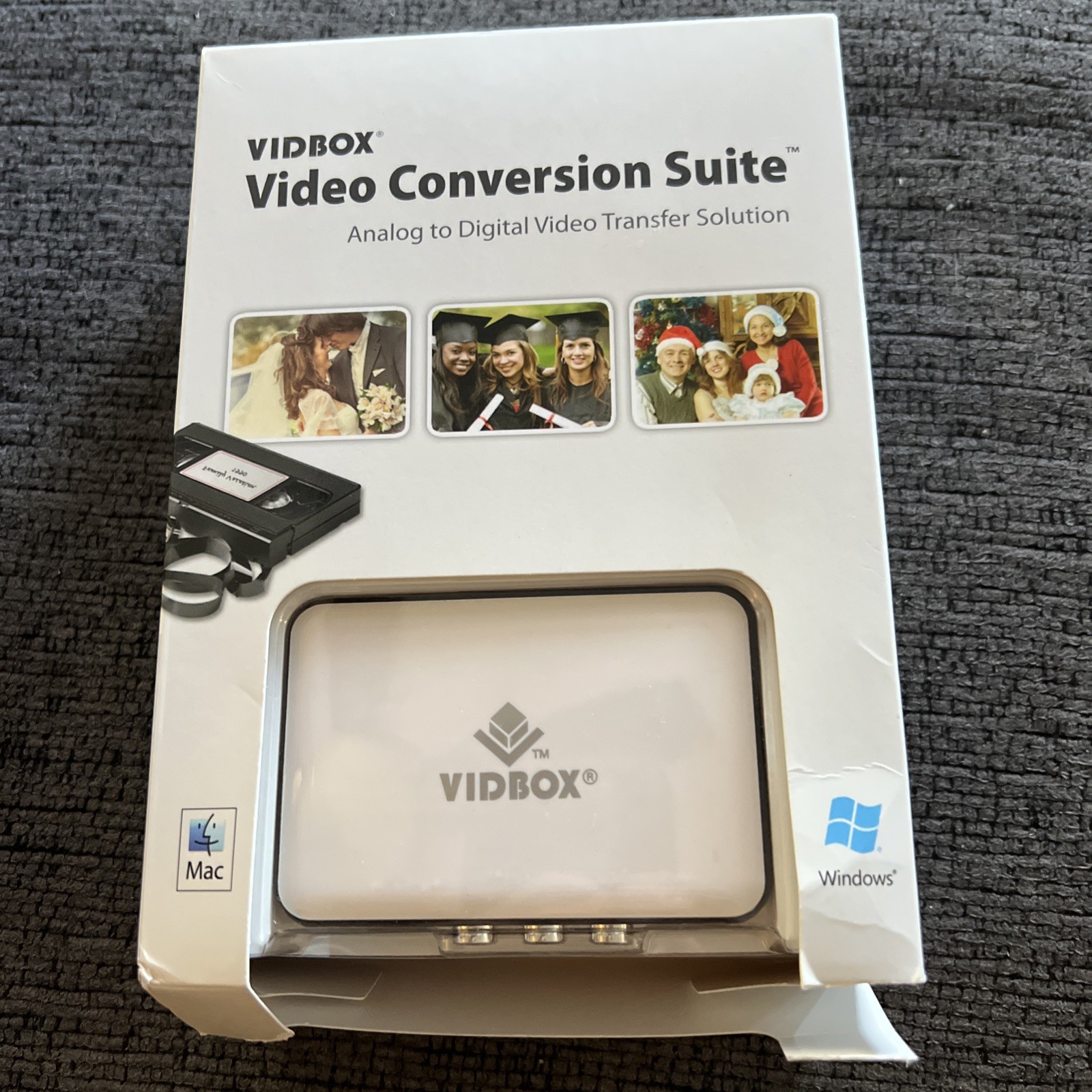 VIDBOX Video Conversion Suite for Mac and PC Analog to Digital Transfer OPEN BOX