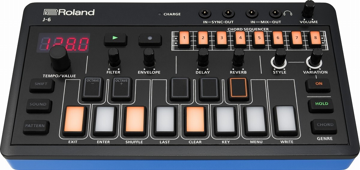 ROLAND J-6 CHORD SYNTHESIZER AIRA COMPACT Sequencer