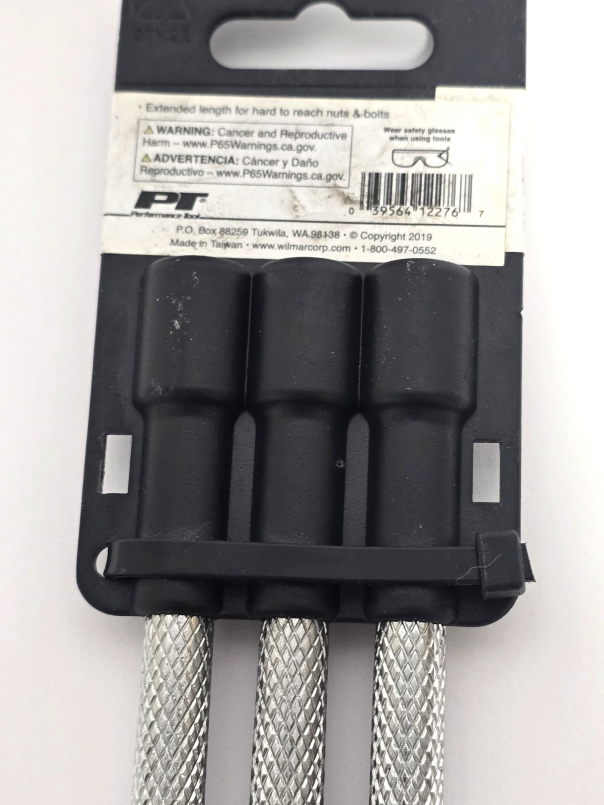 PERFORMANCE TOOL W36139 1/4" DRIVE ESTRA EXTENSION SET (12, 15 & 18")
