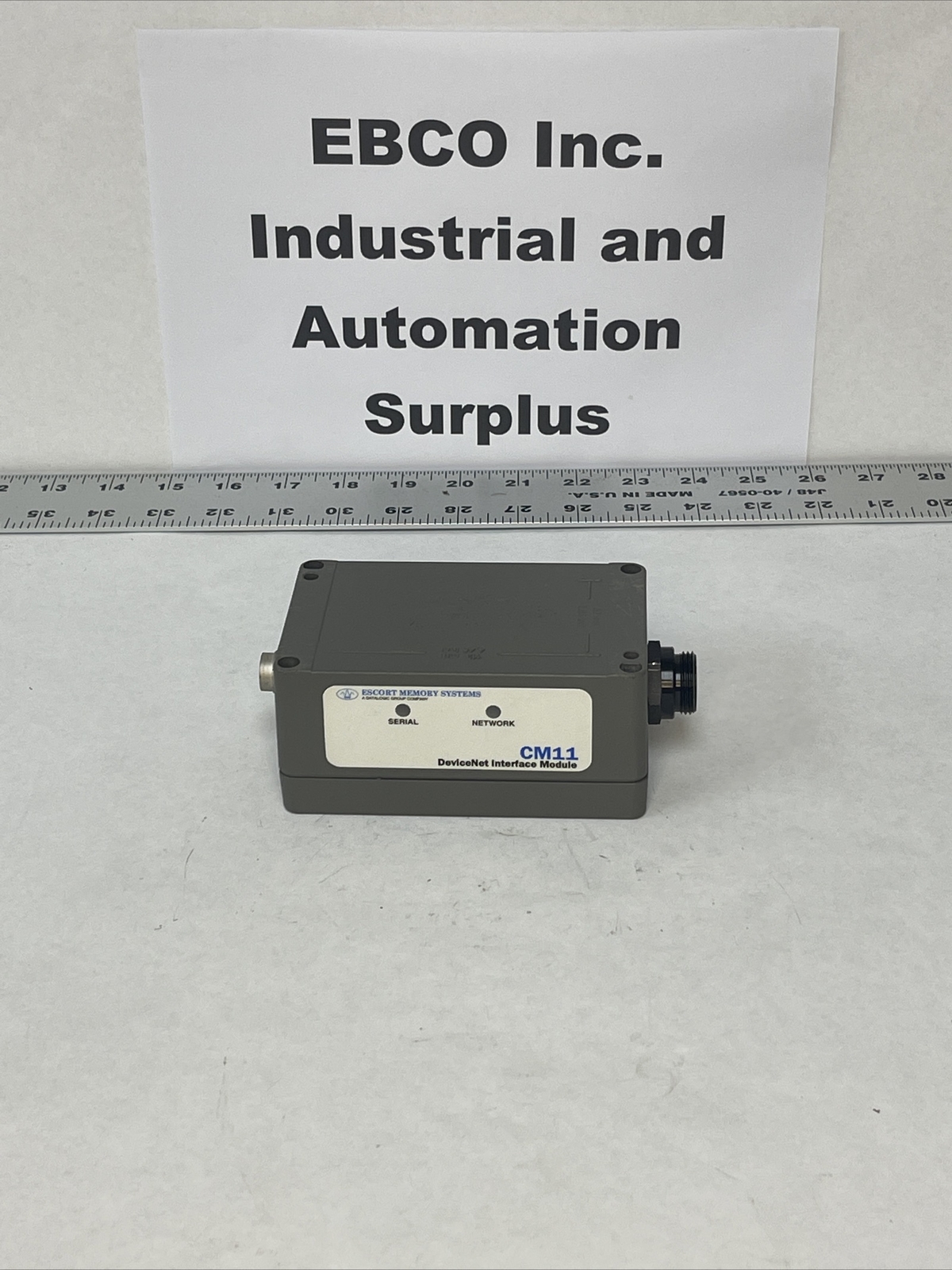 Escort Memory Systems CM11 DeviceNet Interface Module