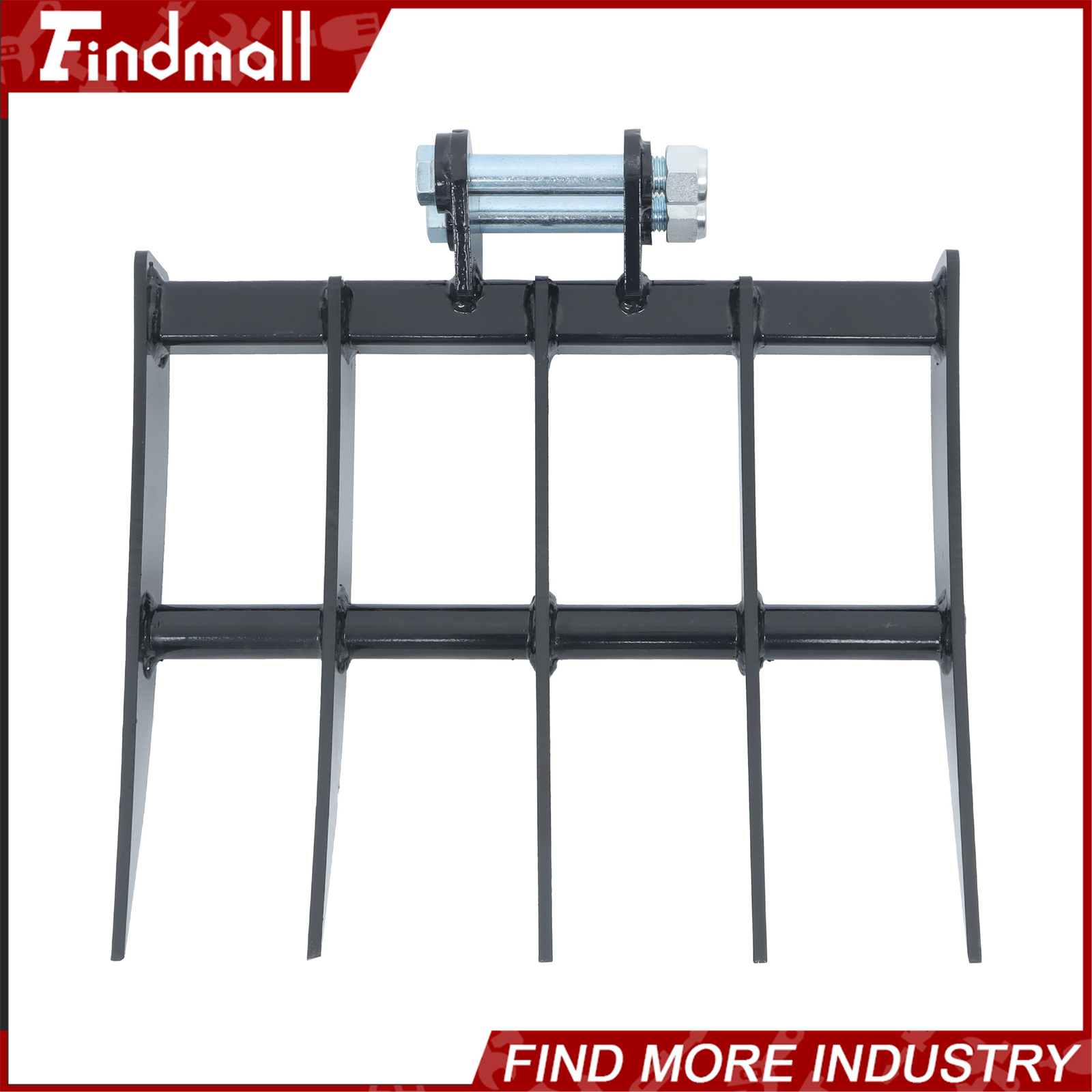 For One Ton to 1.5Ton Mini Excavator Small Digger Rake Attachments