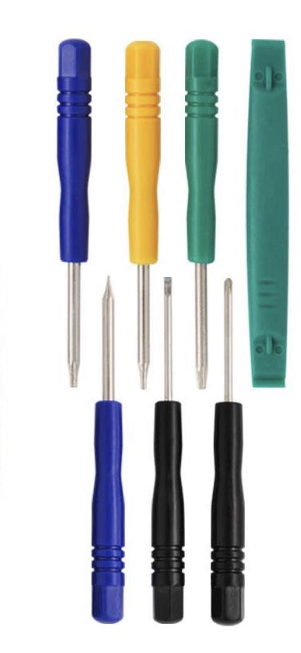 8PCS Tools Set kit for Garmin GPS Battery install Open Removal Replacement USA