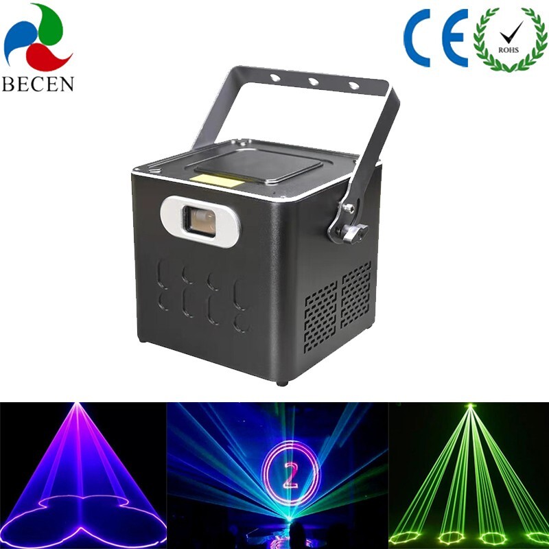 4W RGB DMX Full Color ILDA Animation Laser Lights DJ light 4000mW Show Lights