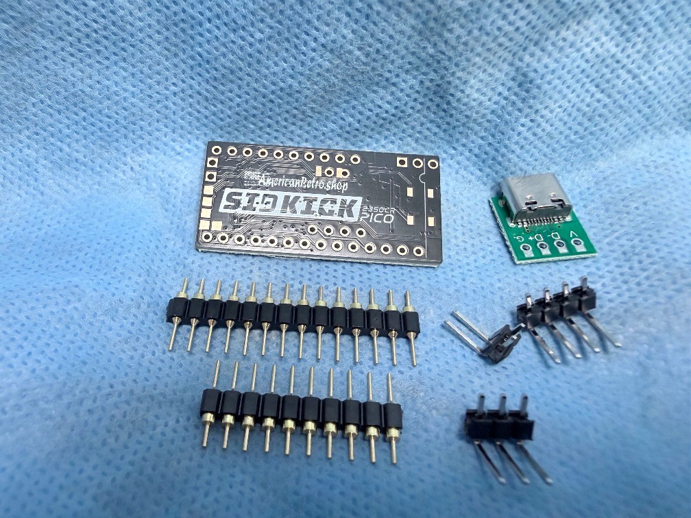 SIDKick Pico DAC 2350 Commodore 64 and 128 (C64 / C128) MOS SID 6581 / 8580 Kit