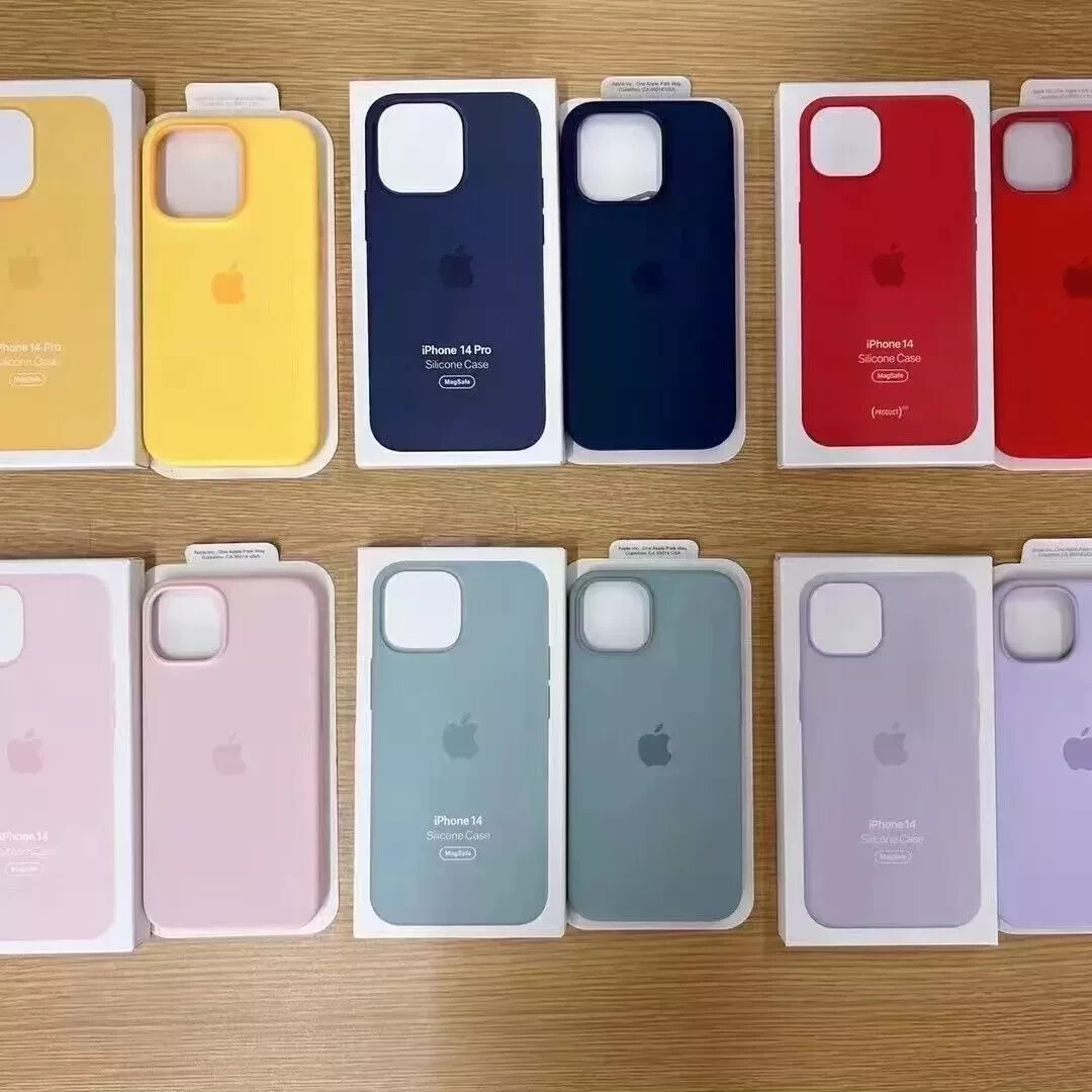 For iPhone 14 Pro Max 14 Pro New Original Silicone Phone Case