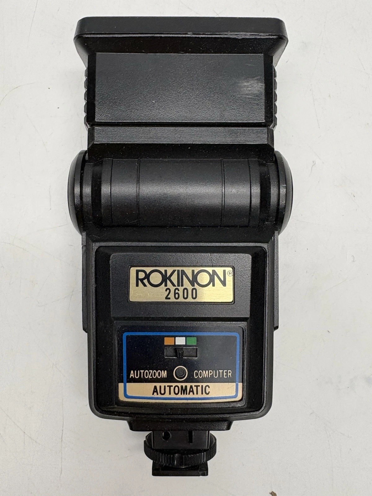 Vintage Crown Model T-816 Computerized Thyristor Camera Flash – Zoom Head