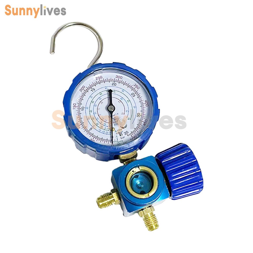 Air Condition Gauge For R410A R22 R134a R404A Valve 500PSL Manifold Gauge