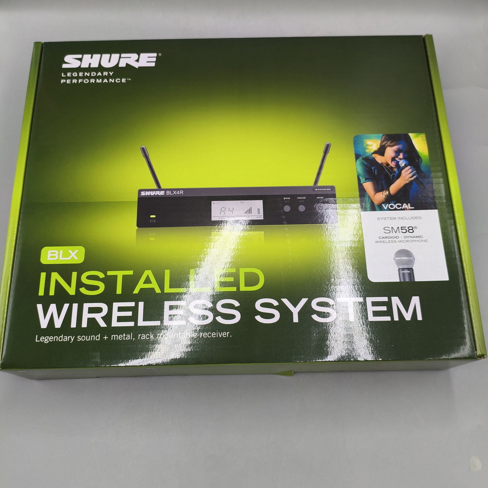 Brand New BLX24R/SM58 Wireless Handheld Microphone System US