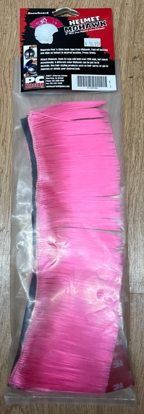 PC Racing Hemlet Mohawk Pink