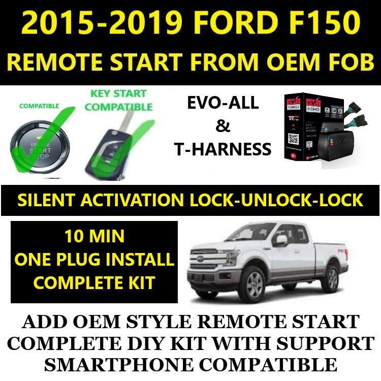 ENABLE FACTORY OEM REMOTE START BUILT INTO BCM 2018 FORD F150  PLUG & PLAY