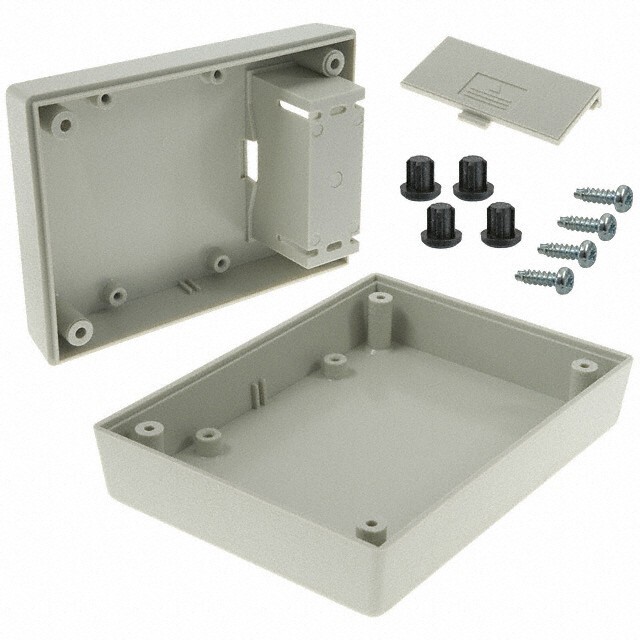 6 BUD Industries PBS-11532-G BOXS ABS GRAY 4.38"L X 3.25"W