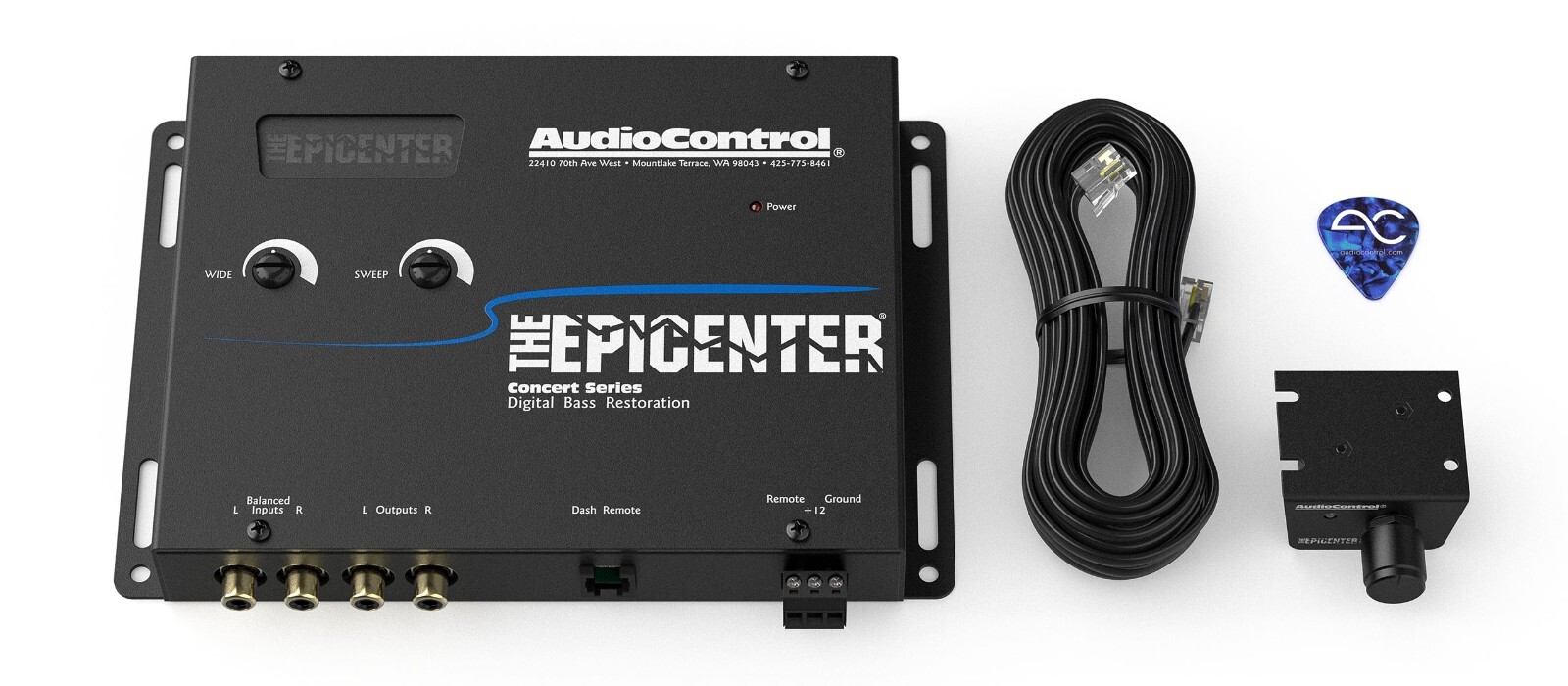 AUDIO CONTROL THE EPICENTER / BASS RESTORATION PROCESSOR (BLACK)    **NEW**