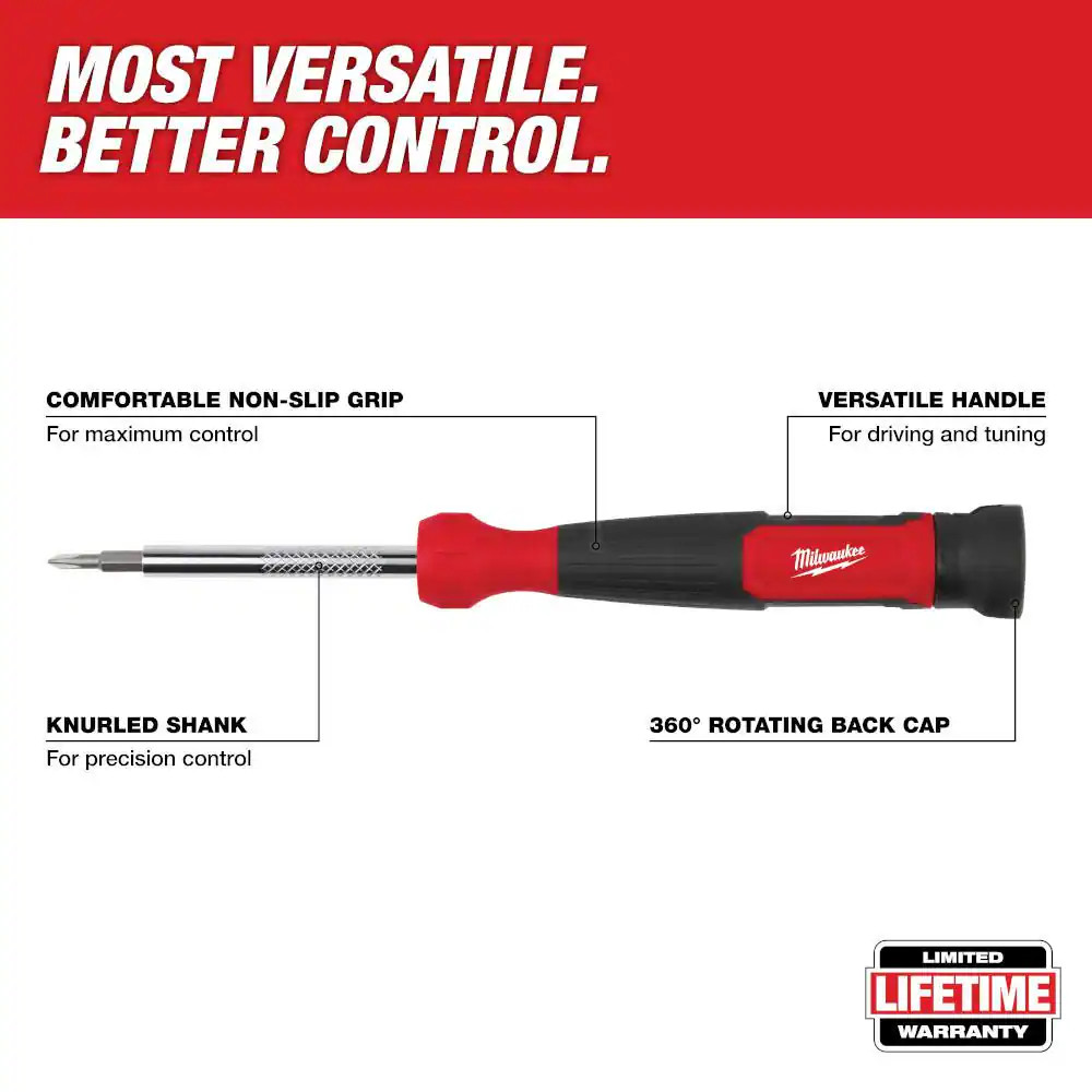 4-In-1 Precision Multi-Bit Screwdriver