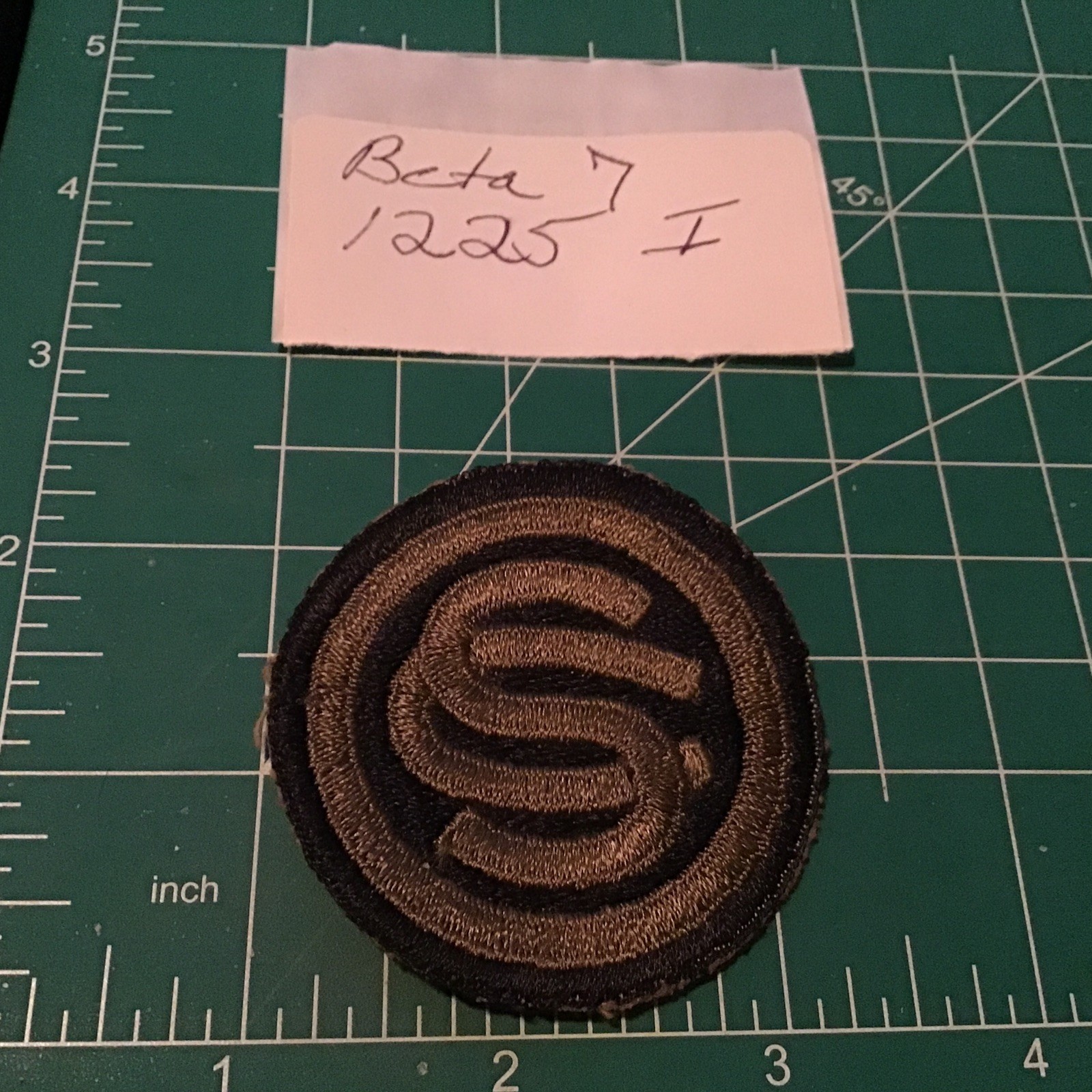 Original WW2 US Army Officer Candidate School Shoulder Patch