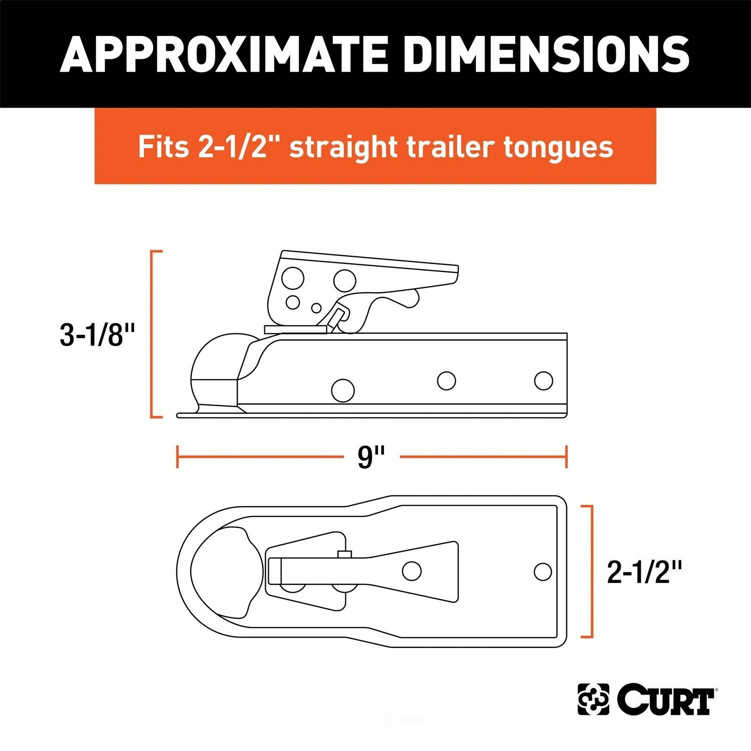 Coupler Curt Manufacturing 25105