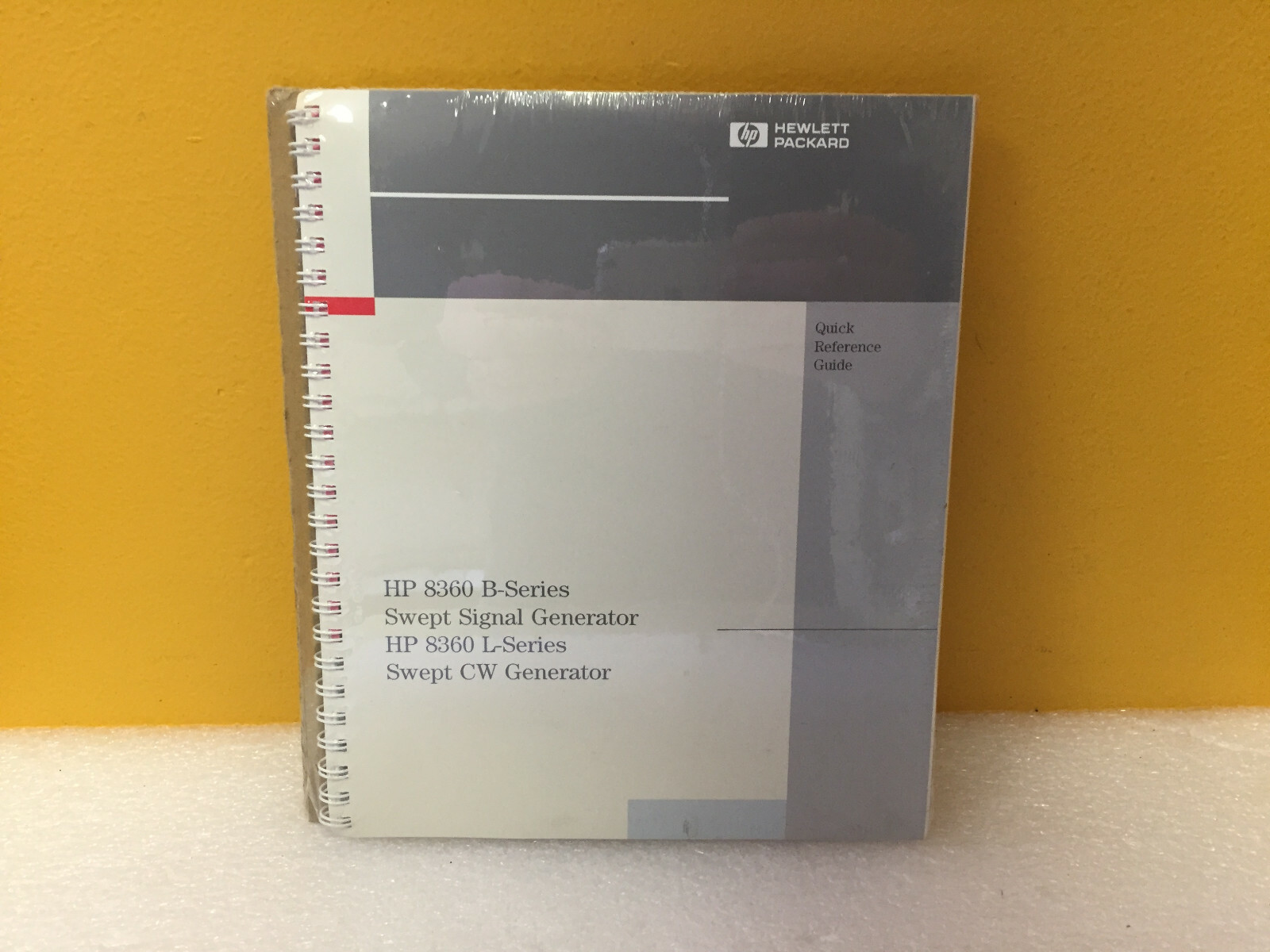 HP / Agilent 08360-90126 8360 B / L Series Quick Reference Guide. New!