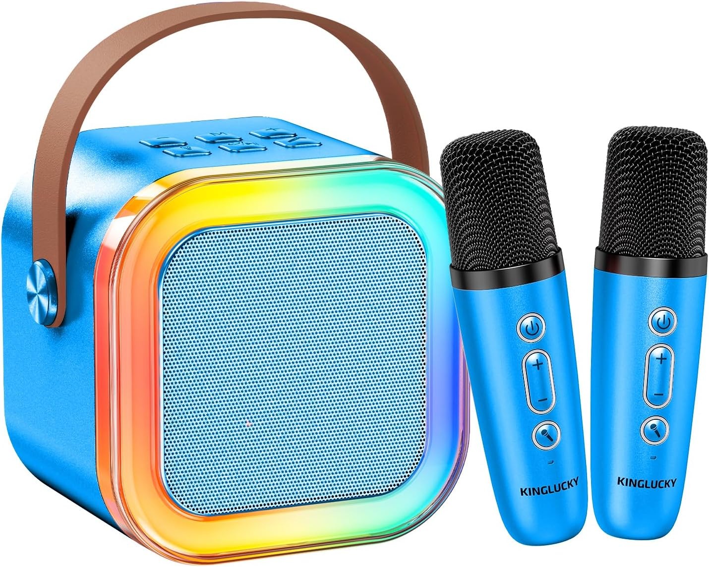 Kinglucky Mini Karaoke Machine for Kids, 2025 TOP Birthday Gifts Ideas for 3-12