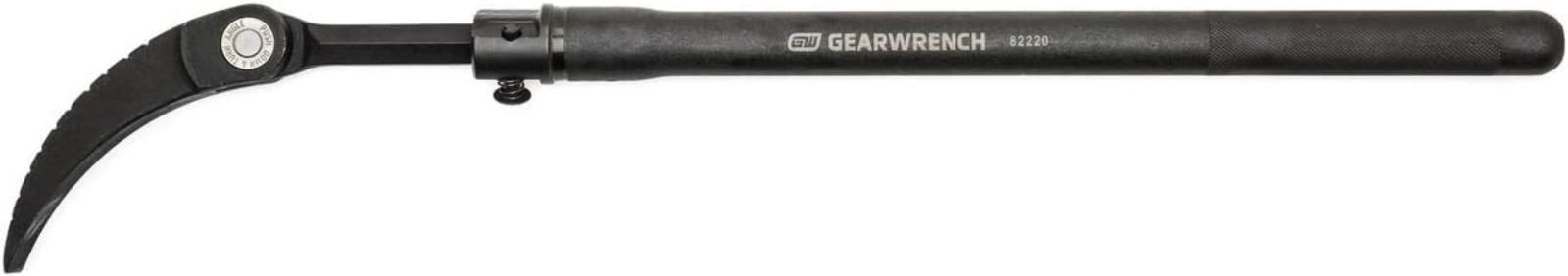 Compact 33 Inch Extendable Pry Bar with Locking Positions for Versatile Use