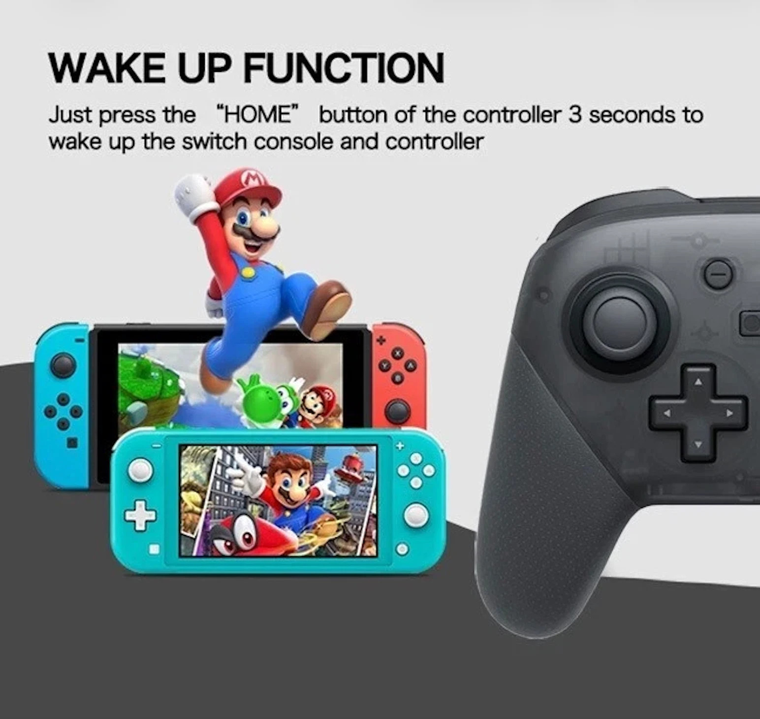 Pro Wireless Game Controller Gamepad Joystick Remote For Nintendo Switch / Lite