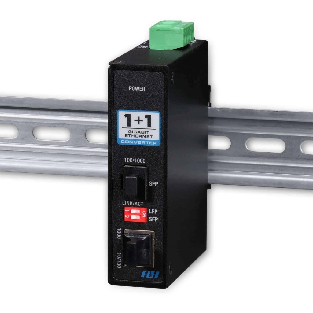 RLH Industrial Gigabit Ethernet SFP Media Converter EGD-SFP-4