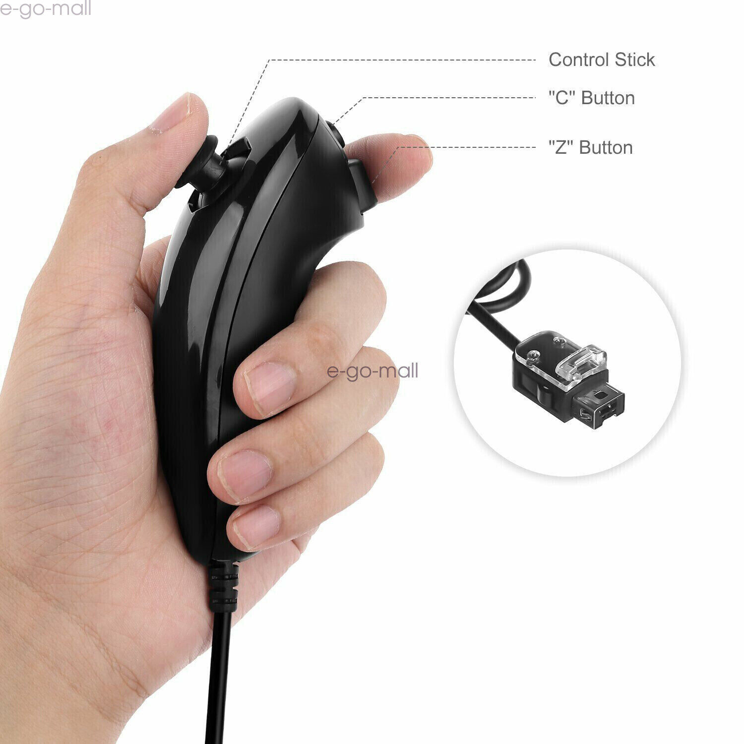 Built-in Motion Plus Wii Remote and Nunchuck Controller for Nintendo Wii Wii U