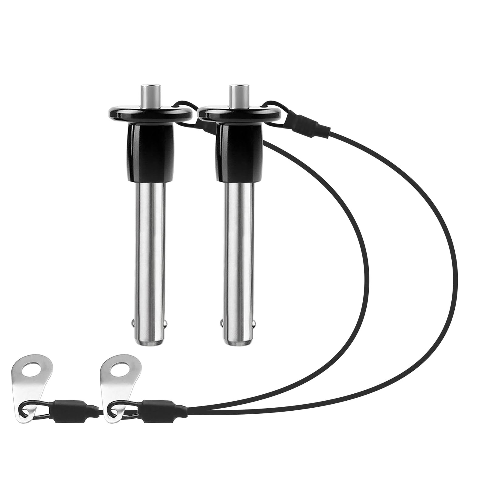 2 Pack 304 Stainless Steel Quick Release Pin 5/16 Inch Diameter Ball Locking ...