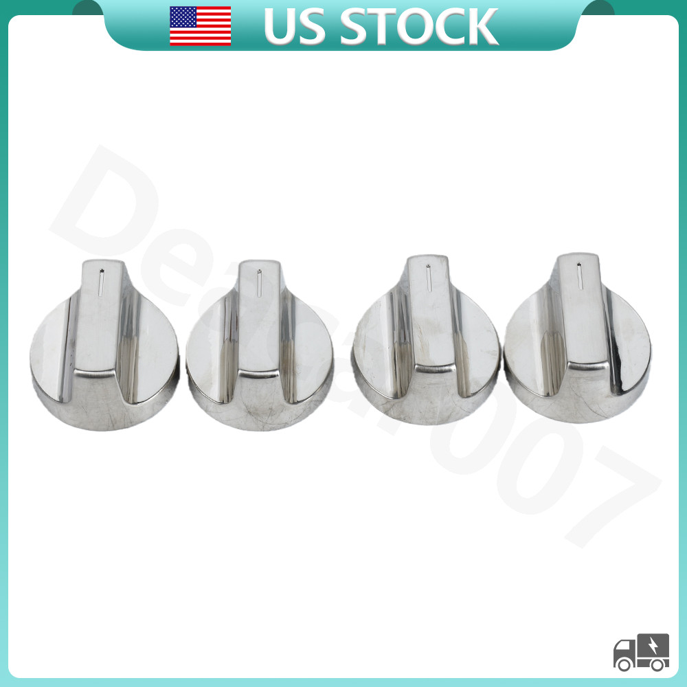 W11517331 for Whirlpool Electric Range Knobs (4pcs) Replace W10850027 W11117415