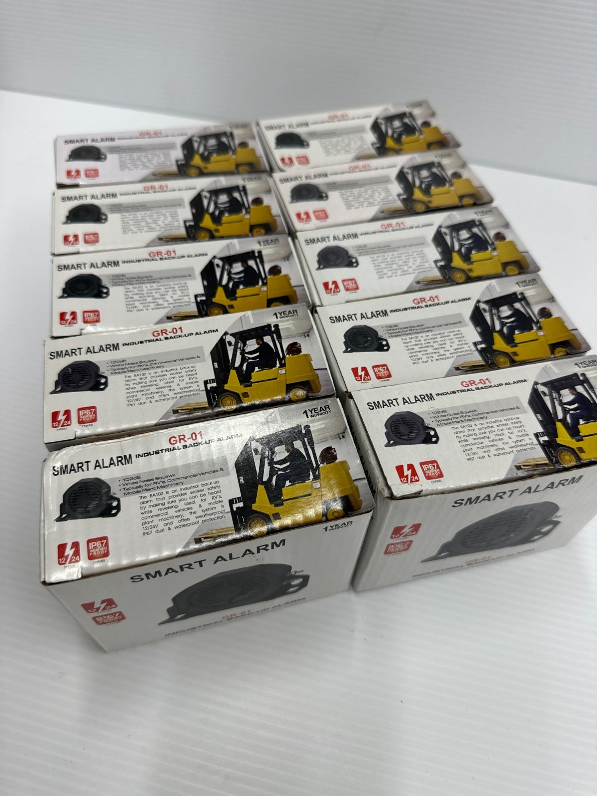 10 Universal Back Up Smart Alarm 12V-80V Truck Van Equipment Tractor Forklift RV