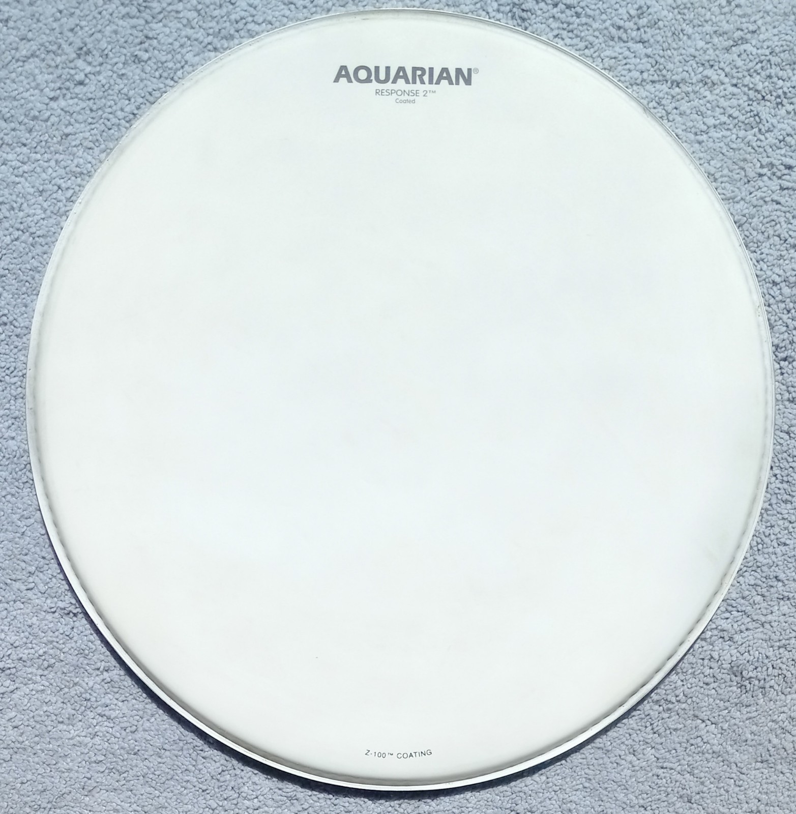 Aquarian 16" Response-2 Z-100 Coated Drum Head White