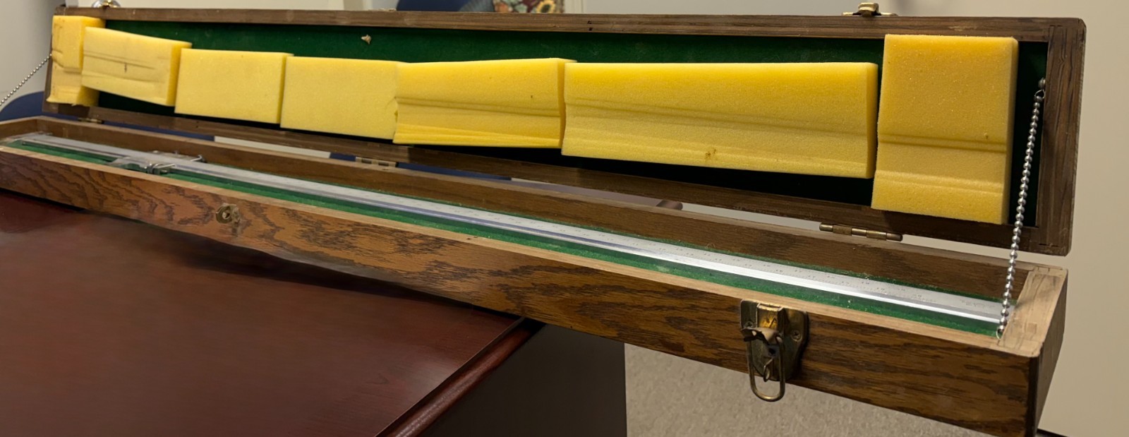 Starrett 123 Vernier Caliper 54" In Box
