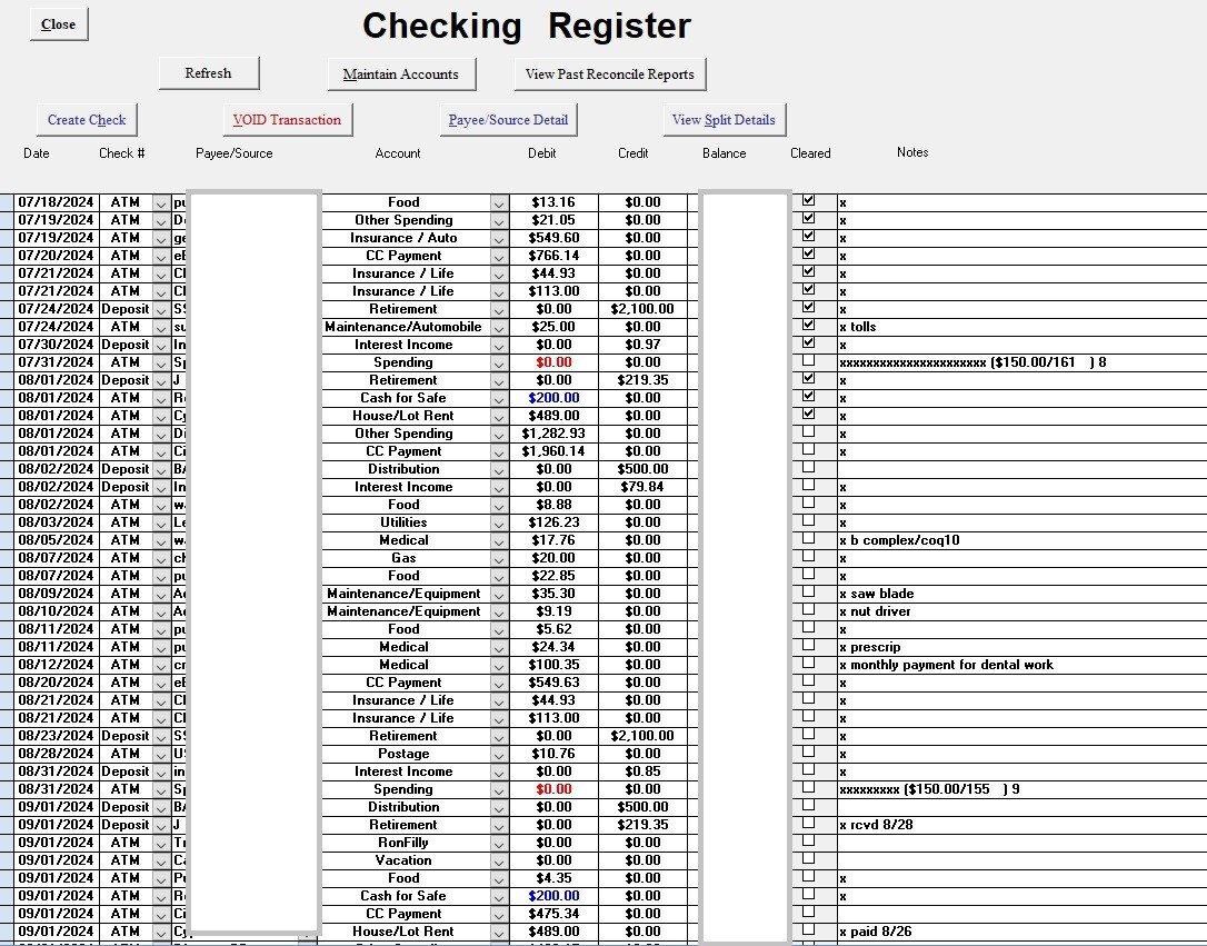 Home Management Database for Personal Finance, Inventory & more, uses MS Access
