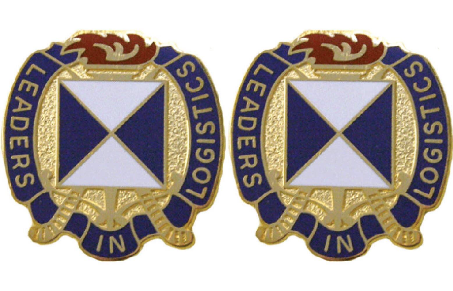 4th Support Center Distinctive Unit Insignia - Pair - Leaders In Logistics