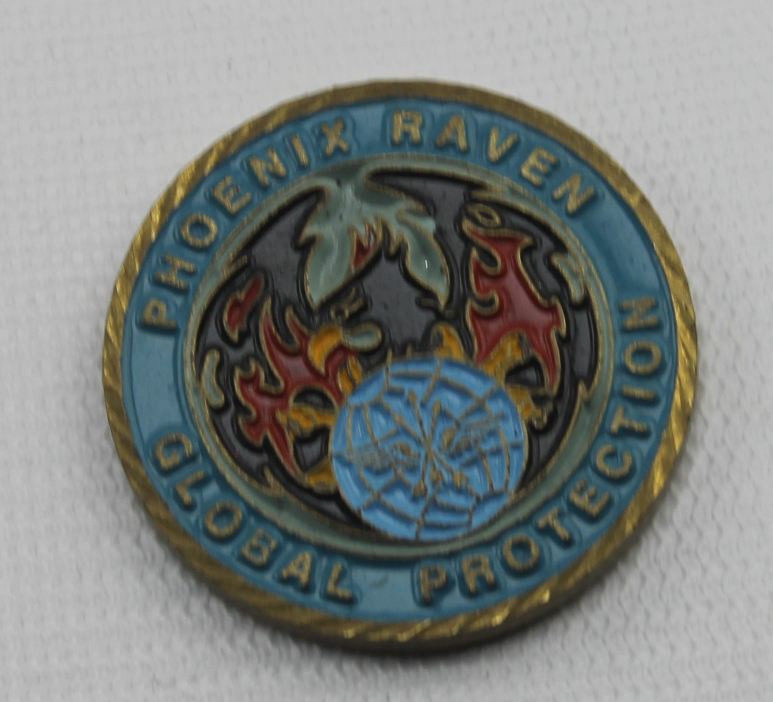 Air National Guard Global Protection Phoenix Raven Challenge Coin