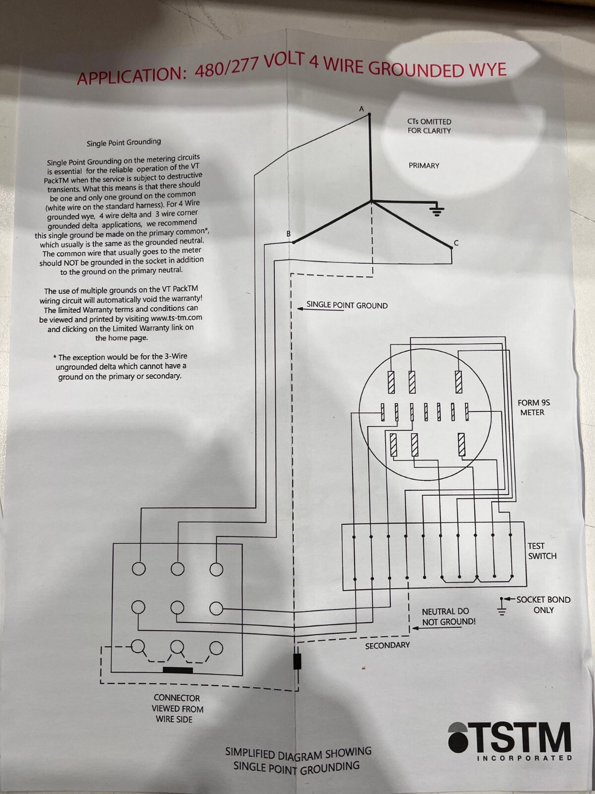A60030125 VTPack 3-Phase Transformer