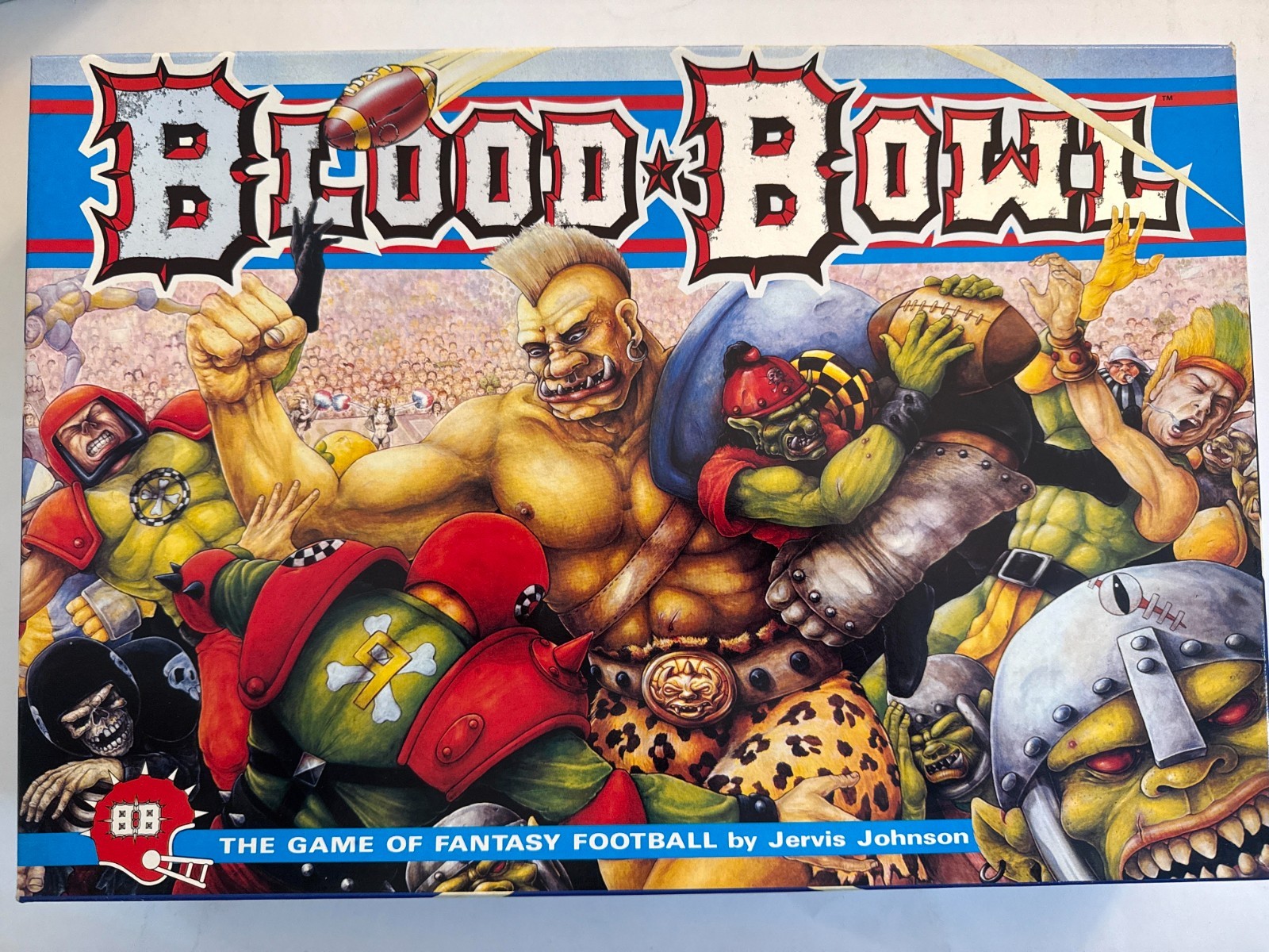 Games Workshop Blood Bowl 1988 Edition Board Game Complete Unused