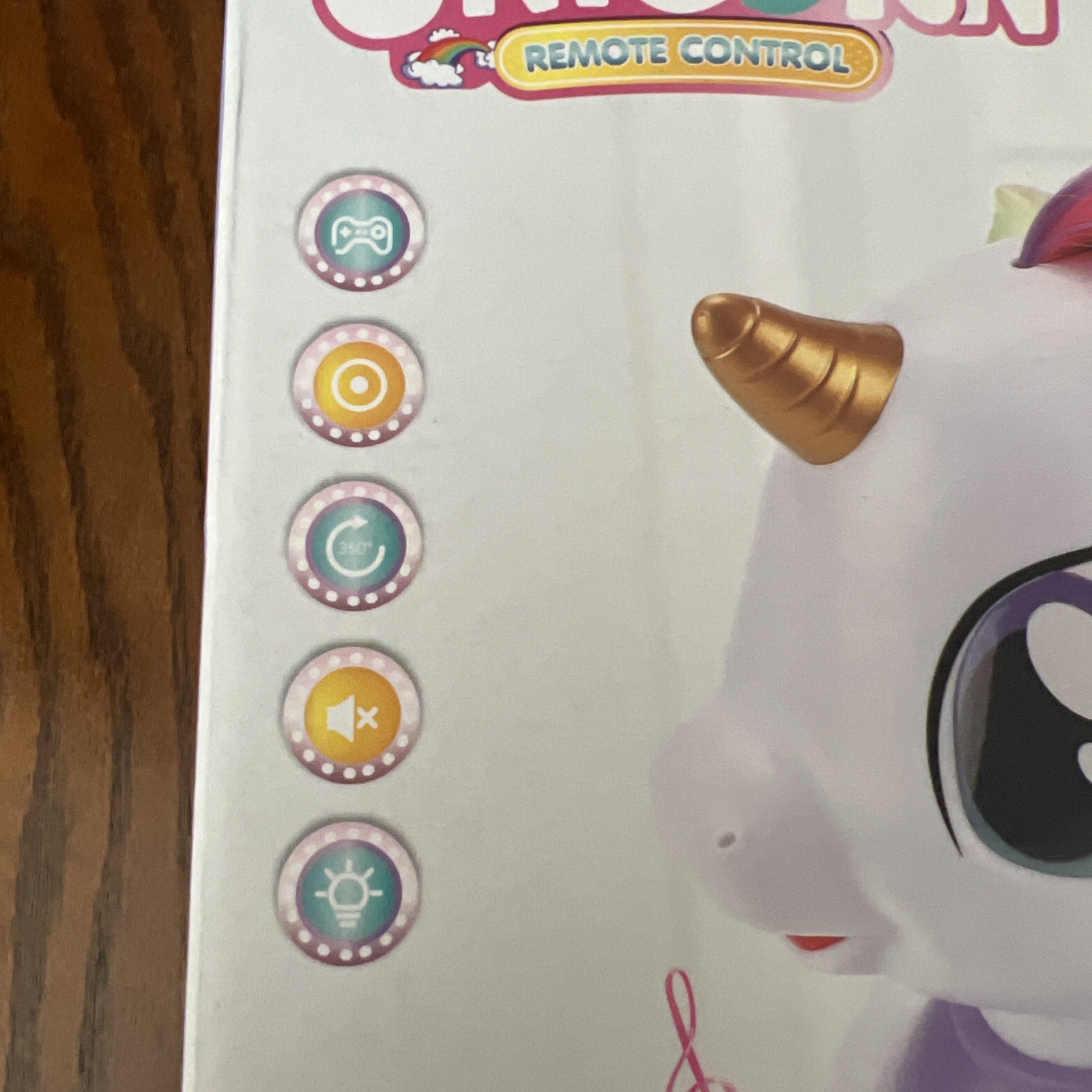 Unicorn Remote Control Control / Cute Lighting And Music.