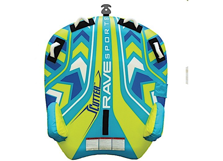 RAVE Sports 02826 Cutter 2 Person Extreme Inflatable Towable Tube