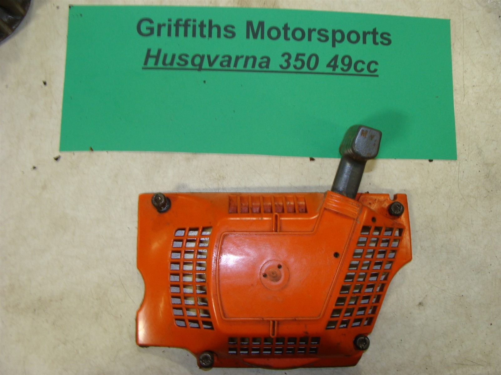 HUSQVARNA 350 49cc chainsaw oem genuine recoil pull rope engine start starter