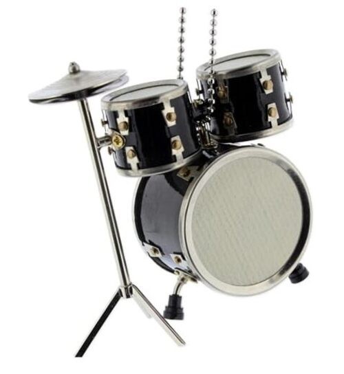 3.2" Drum Set Car Charm - Accessory for New Driver Gift - Fun Accessories for