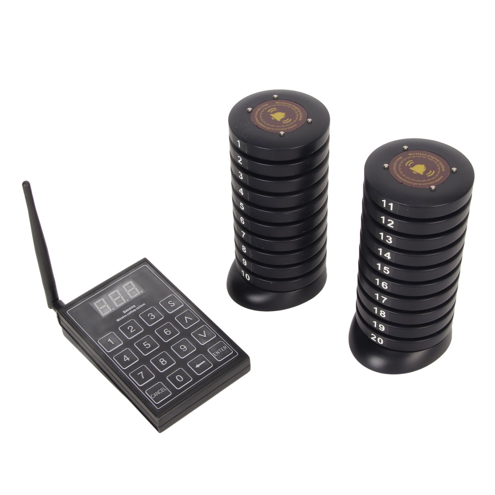 Wireless Guest Paging Queuing System Long Range Paging System With Transmit BAZI